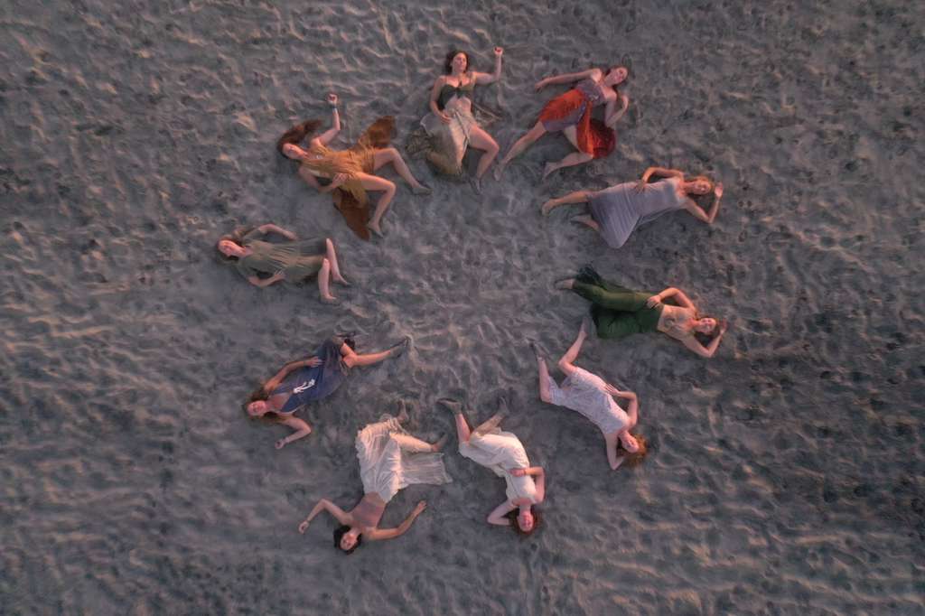 Group gathering at Simone's monthly Sex Club community event